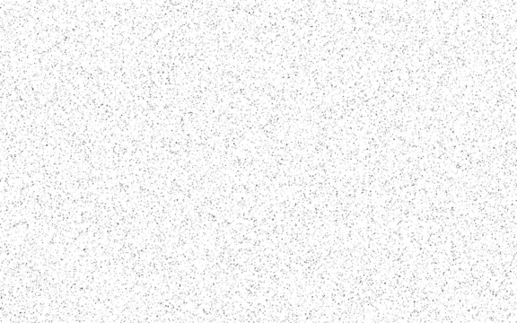 Seamless noise texture background with random black dots isolated on transparent background