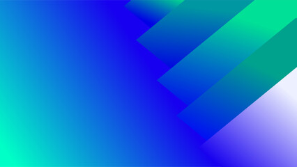 Fading blue green edges abstract background