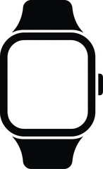 Smartwatch Icon A Minimalist Representation of Modern Technology for Wearable Devices