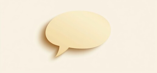  Isolated Speech Balloon for Digital Communication, Messages, Ideas, and Creative Conversation on Plain Background.