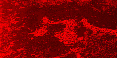 Scratch dark smoke red wall, dirty old concrete cemetery texture panoramic looking abstract fog background cloudiness mist smoke moves black swirling web banner use mockup