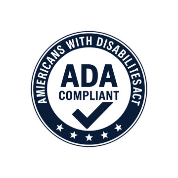 Americans with disabilities act compliant seal of approval