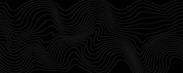 Line Y2K Pattern with a Black Background. Abstract Metaverse Space Texture. Vector Groovy Bg with Distorted Lines and Bling Stars