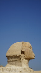 Sphinx bei den Pyramiden in Gizeh, &Auml;gypten