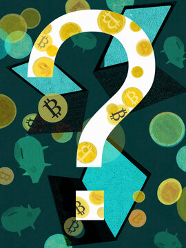 Large question mark over cryptocurrency savings pattern