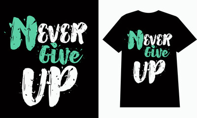 Motivational Bold Typography T-Shirt Design