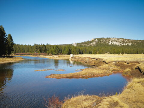 Yosemite National Park sights and landscapes.
