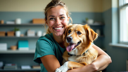 Joyful Embrace: A New Chapter for a Rescued Companion