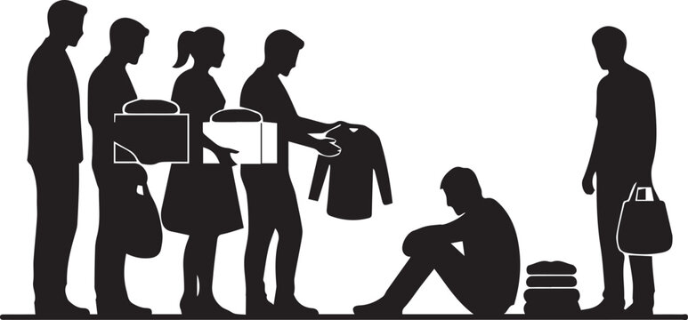 International volunteer day people help shelter animals caring for dogs and cats