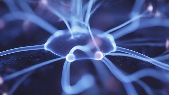 Captivating Plasma Ball Display A Mesmerizing Dance of Electric Energy.