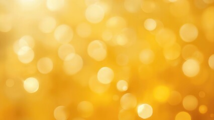 Obraz premium Golden bokeh lights with a blurred background, creating a warm and festive atmosphere.