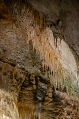 The Frasassi Caves are underground karst caves located in the municipality of Genga, in the province of Ancona, within the Gola della Rossa and Frasassi Regional Natural Park.