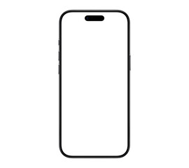 iPhone 17 Air Space Black, front view.