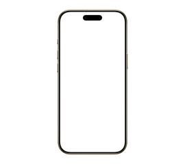 iPhone 17 Air Light Gold, front view.