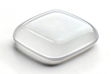 Clear round plastic container with lid for food storage and organization