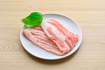 スペイン産　豚バラスライス