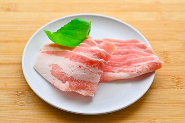 スペイン産　豚バラスライス