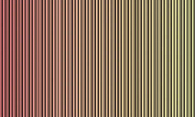 Obraz premium Vertical ribbed texture with a gradient transition from pink to yellow green