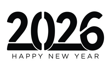 
Happy New Year 2026 Vector Illustration Modern, High Resolution, Greeting, Stylish, Elegant