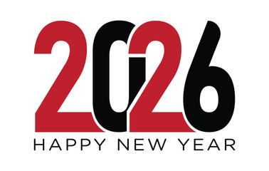 
Happy New Year 2026 Vector Illustration Modern, High Resolution, Greeting, Stylish, Elegant