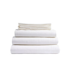 Clean White Cotton Towel Stack – Soft Hygienic Bathroom & Spa Towels