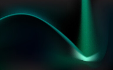 Abstract Background ,Gradient Green Dark Background with Textures and Noise, Rough Textures, for Design Poster Background Media Design