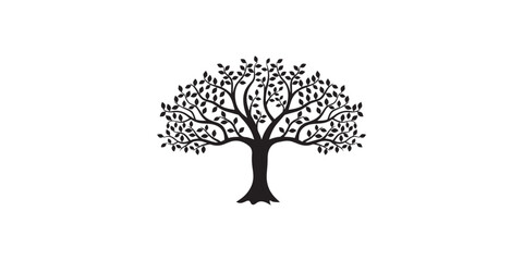 big tree vector art design