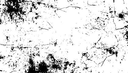 Abstract grunge black and white distressed texture background. Grunge texture. Dust and scratched textured backgrounds. Dust overlay distress grain. Close-up of distressed ink paint texture.