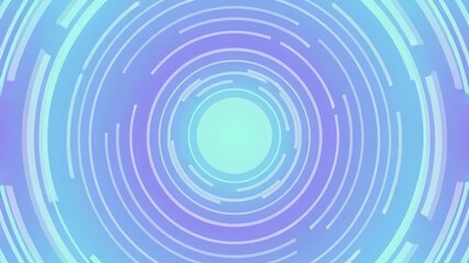 Abstract dynamic background with circular geometric patterns in blue and purple, representing technology, innovation, and futuristic designs with clean and modern aesthetics