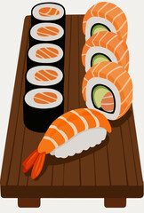 sushi vector