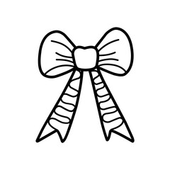 Ribbon Tie Illustration