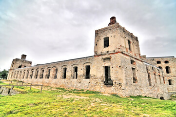 Krzyżtop&oacute;r  castle located in the village of Ujazd, Iwaniska commune, Opat&oacute;w County, Świętokrzyskie Voivodeship, in southern Poland.