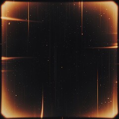 Vintage film overlay texture with warm orange light leaks dust and scratches creating an authentic retro cinematic effect for creative projects
