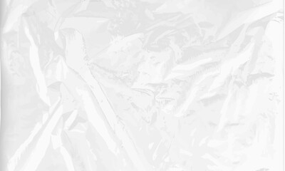 Transparent plastic wrap texture overlay effect