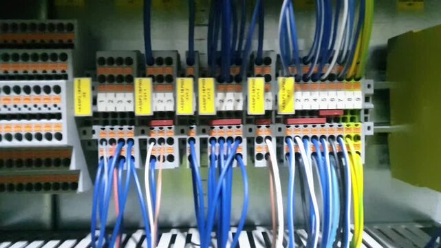 Advanced Industrial Automation Electrical Control Panel System