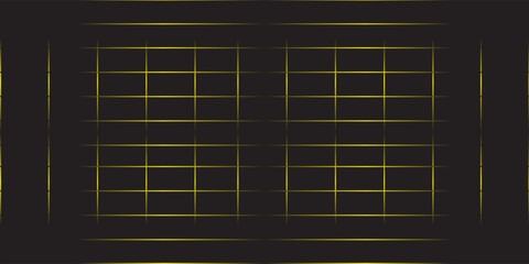 unique modern rectangular abstract design of yellow and black gradient colors