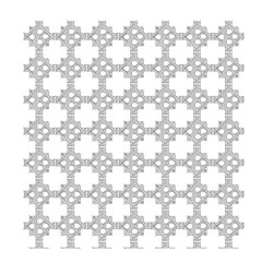 Gray Minimal Geometric Cross Seamless Pattern Background