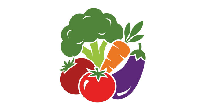 Vector25981 flat vegetable tomato