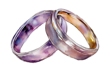 Beautiful romantic wedding rings designed with elegance, featuring intricate details and a timeless finish in a warm atmosphere perfect for love celebrations