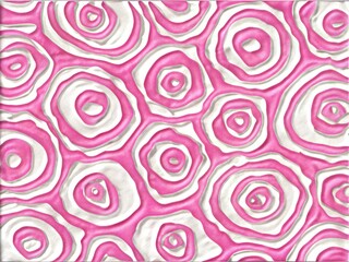 Abstract Pink Swirl Texture Background 8K Seamless Concentric Circles