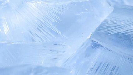 Ice Crystalline Texture Background 8K Seamless Blue Veins