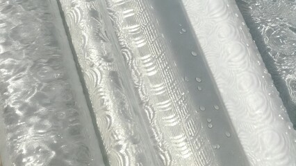 Fabric Embossed Texture Background 8K Seamless Silver Patterns