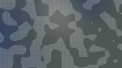 Blue grey modern grid line abstract background featuring geometric mesh pattern with smooth digital effect for futuristic design tech branding and global celebration themes or innovation event - Powered by Adobe