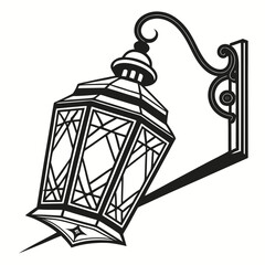 Vintage street lantern