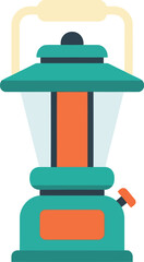 Vintage camping lantern outdoor adventure light