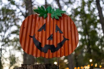 jack o lantern in the park