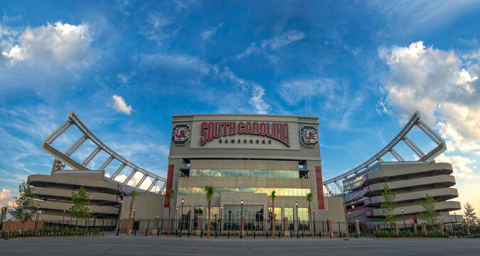 Columbia SC USA Aug. 27, 2015: Williams-Brice Stadium hoe to the Gamecocks