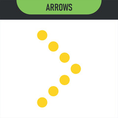 Set black and color arrows for web design. Arrows vector icon. Arrow icon. Set of big black and color vector arrows. Cursor, Click. Arrow icon pack