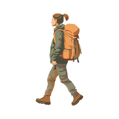 Woman Jogging with Headphones –Fitness and Healthy Lifestyle