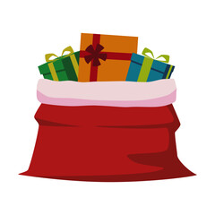 Red bag full of gifts © mavicars